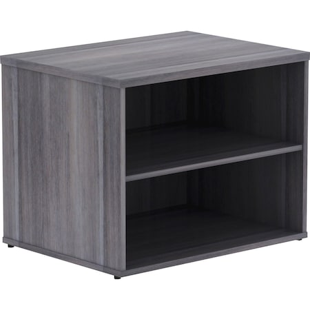 Lorell Storage Cabinet, 29.5 in W, Weathered Charcoal 16215